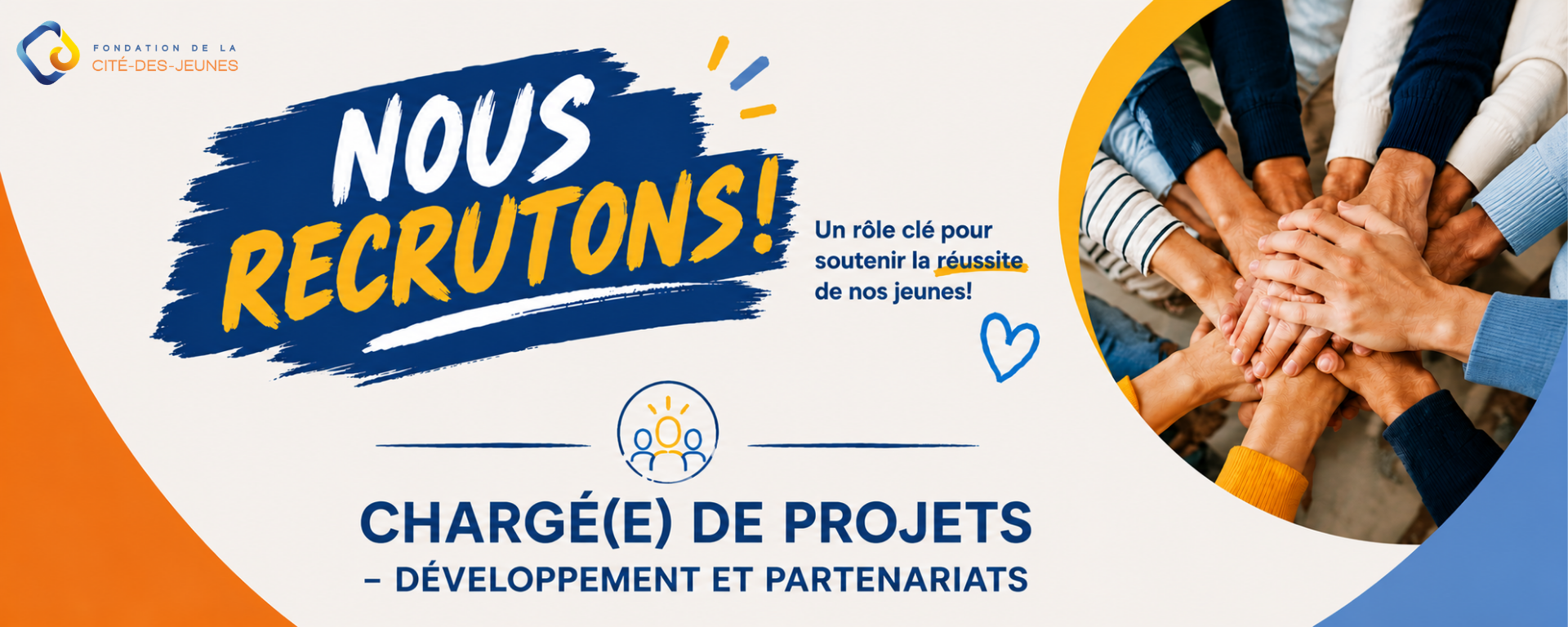 Nous recrutons!
