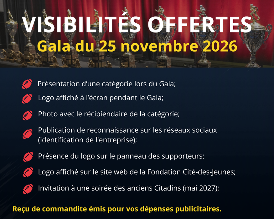 Site Supporteur et Partisan gala Citadins